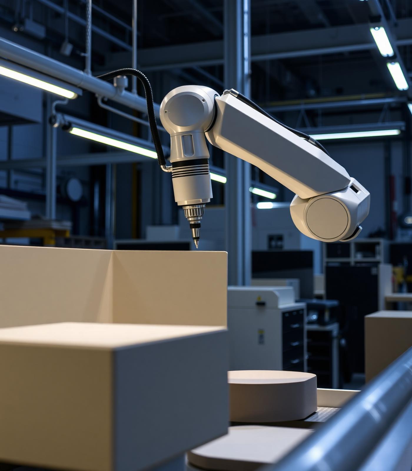 Robotic assembly cell at SI Dominion